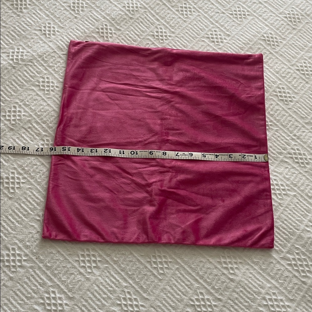 🌹FREE w/purchase NEW pink velvet Magenta Satin sheen soft pillowcase - Picture 7 of 17